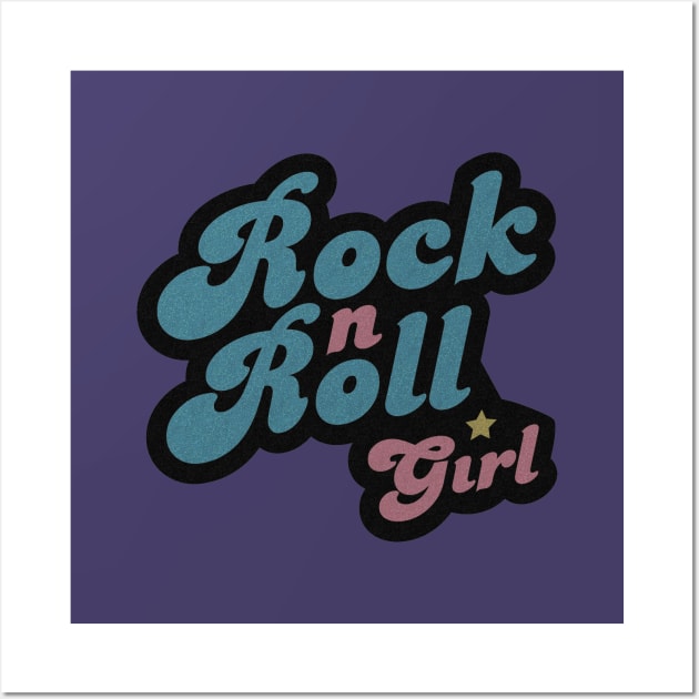 Darla Rock n Roll Girl Wall Art by Expandable Studios